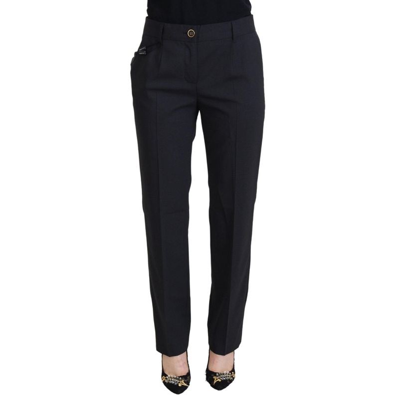 Dolce & Gabbana Grey Women Formal Tapered Pants