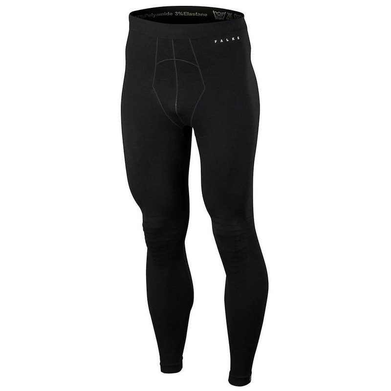 Falke Wool Tech Long Tights – Black