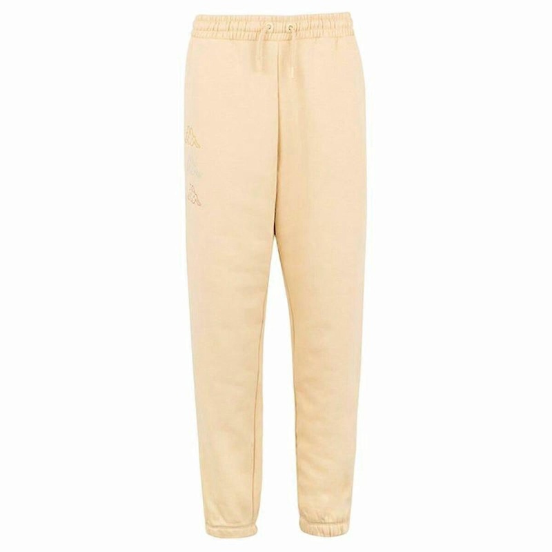 Adult’s Tracksuit Bottoms Kappa Kiamata Beige Unisex