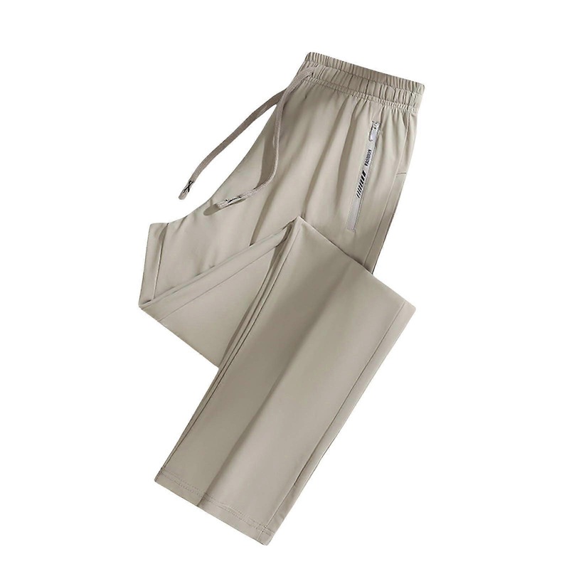 Women’s Leggings 2025 Model Floral Pattern, Elastic Waistband, Yoga Trousers, Hygienic Jogging Bottoms, Khaki Size L