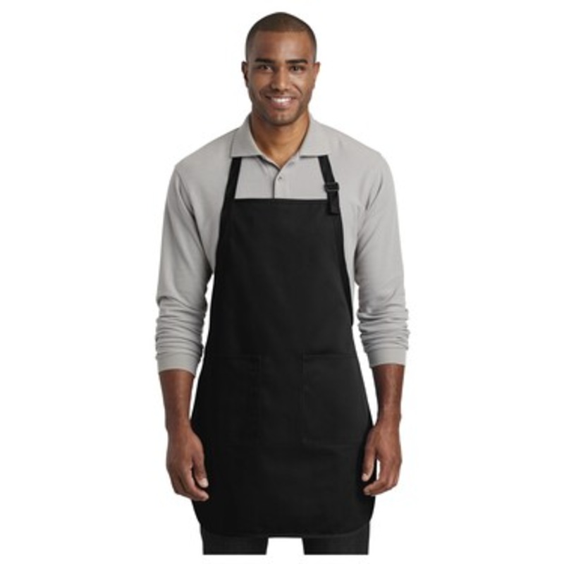 Port Authority A600 Full-Length Two-Pocket Bib Apron