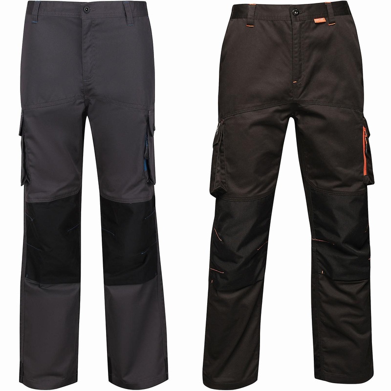 Regatta Professional Mens Heroic Multi Pockets Work Workwear Pants Trousers
