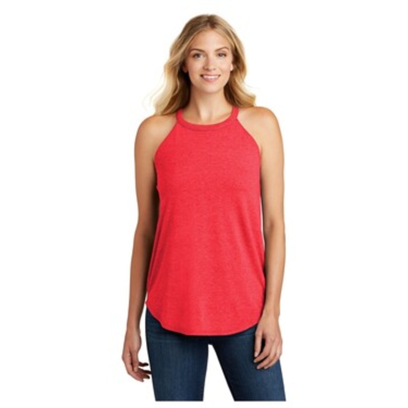 District DT137L Women’s Perfect Tri Rocker Tank Top