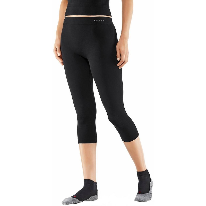Falke Wool-Tech Light Regular Fit 3/4 Tights – Black