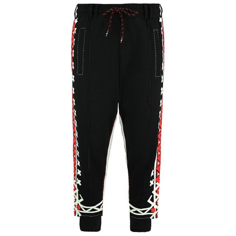 Puma x Jahnkoy Track Pants Stretch Waist Black Mens Joggers Bottoms 596684 01