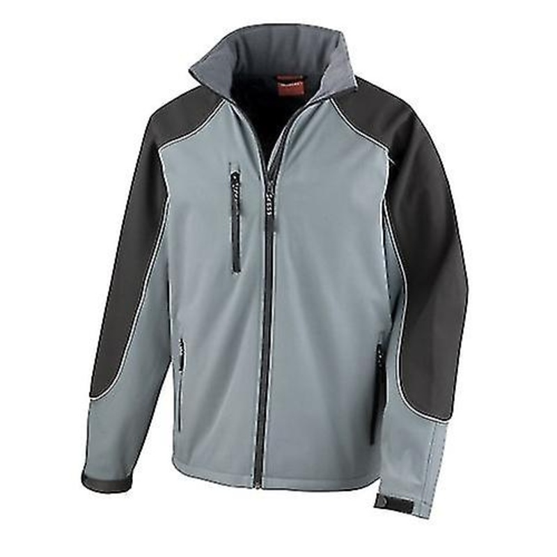 Result Mens Ice Fell Hooded Softshell Breathable Waterproof Jacket (345 GSM)