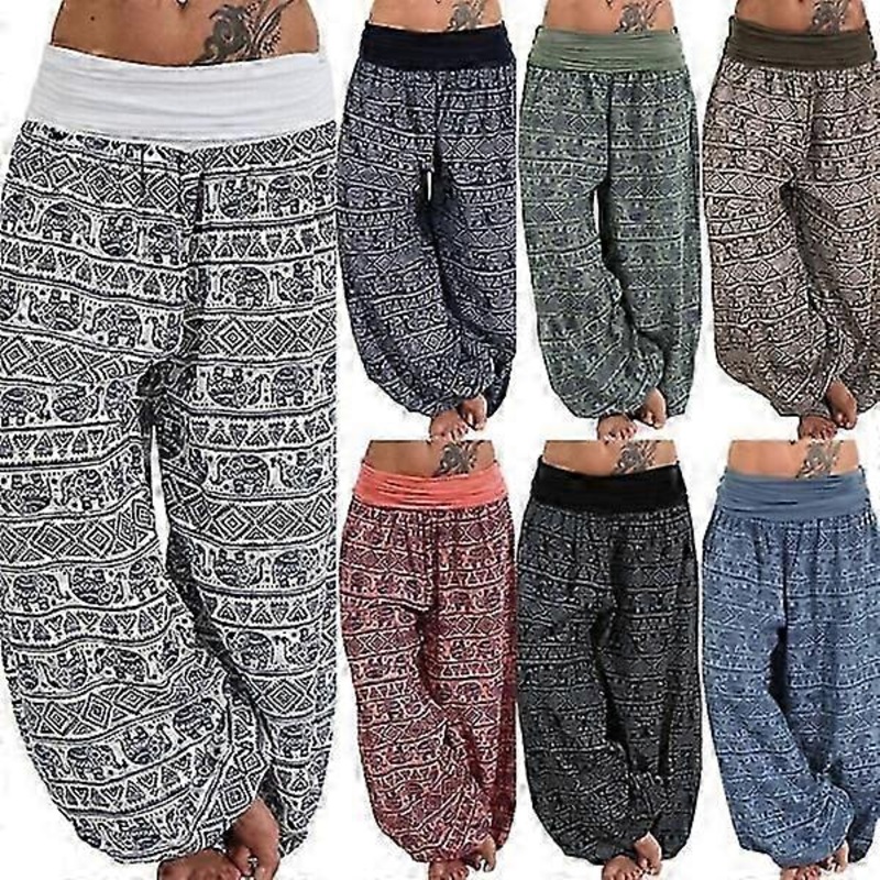 Women’s Baggy Harem Pants Leggings Hippie Yoga Pants
