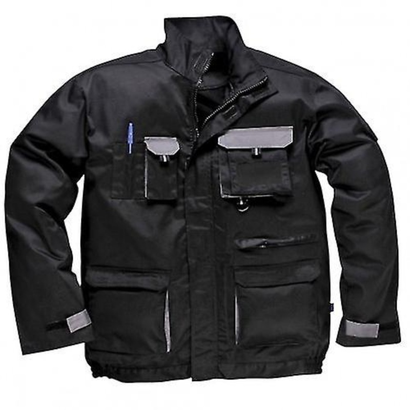 Portwest Mens Contrast Hardwearing Workwear Jacket (TX10)