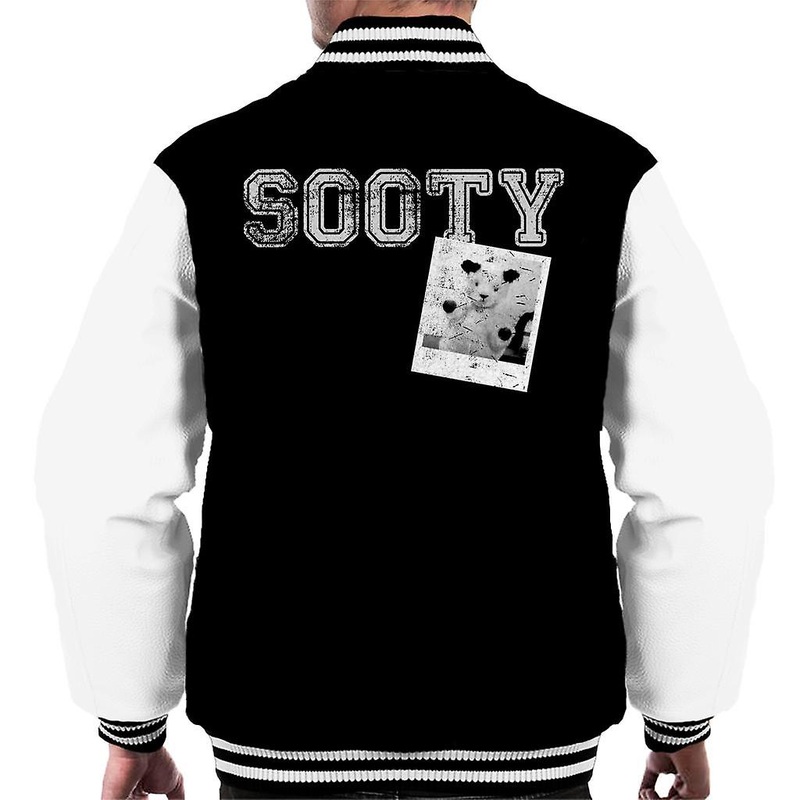 Sooty Retro College Sports Style Men’s Varsity Jacket