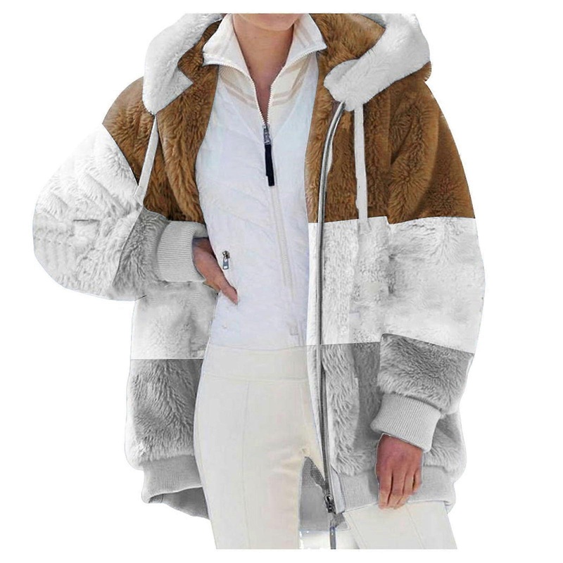 Women’s Winter Jacket, Women’s Fleece Jacket, Women’s Teddy Coat, Fleece Warm Autumn Winter Coat