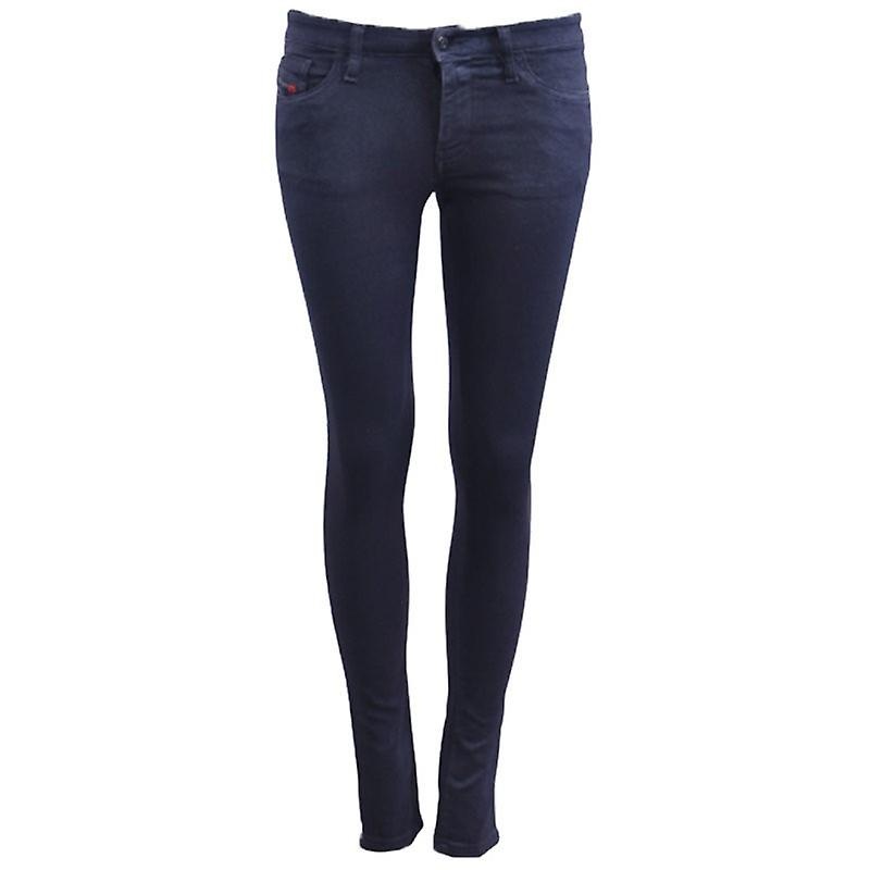 Diesel Skinzee Ne 0677c Womens Denim Jogg Jeans Super Slim