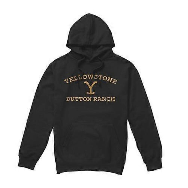Yellowstone Mens Arched Logo Hoodie