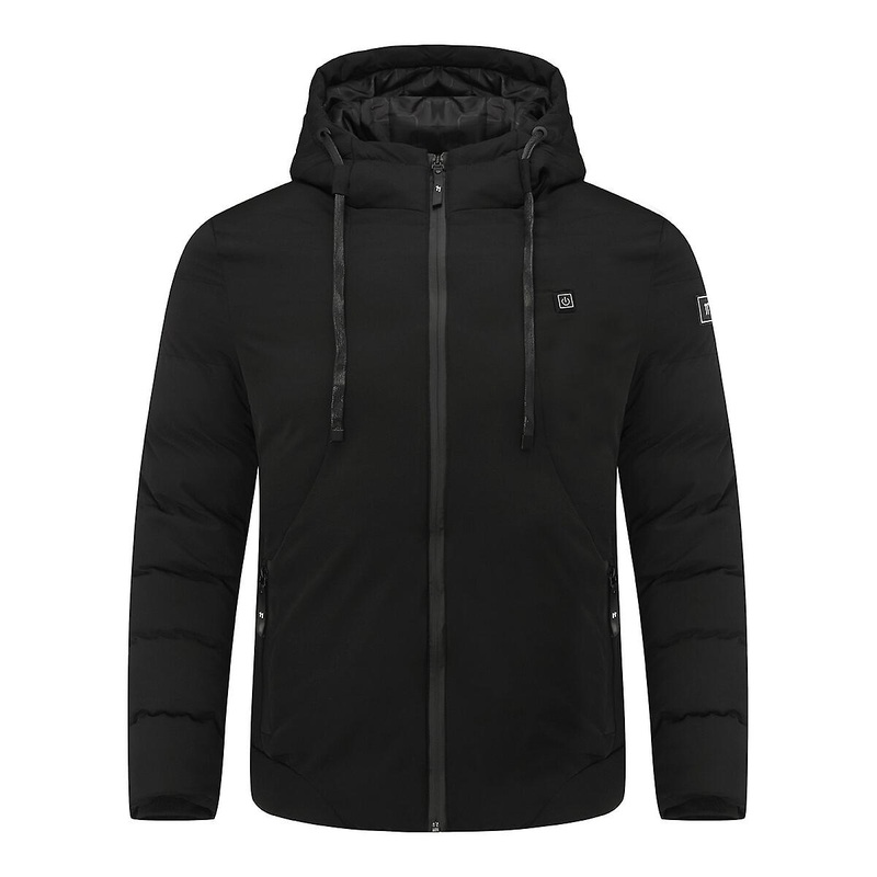 Sliktta Mens Heated Down-Padded Coat Puffer Jacket