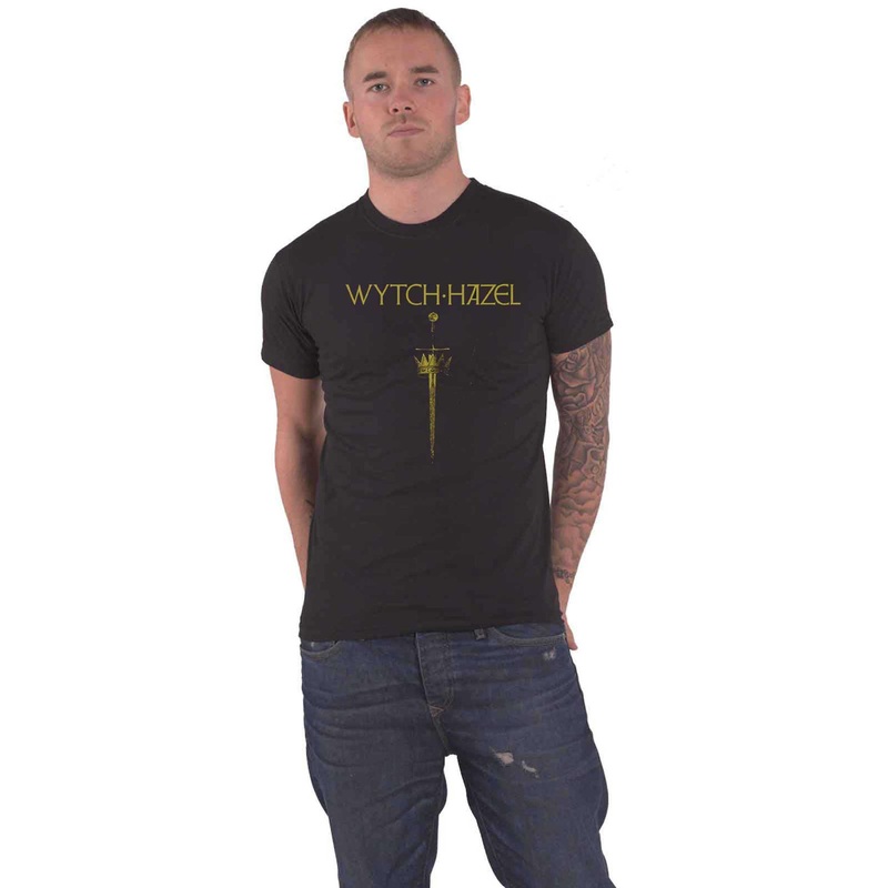 Wytch Hazel T Shirt Pentecost Band Logo new Official Mens Black