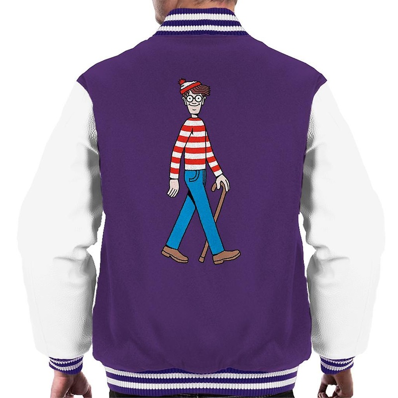 Where’s Wally Walking Men’s Varsity Jacket