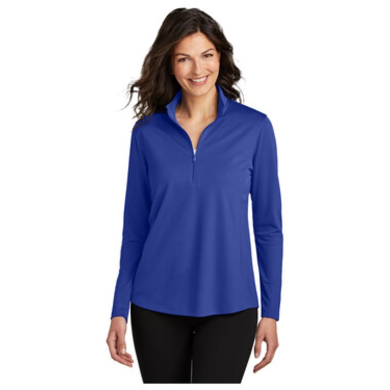 Port Authority LK112 Women’s Dry Zone UV Micro-Mesh 1/4-Zip