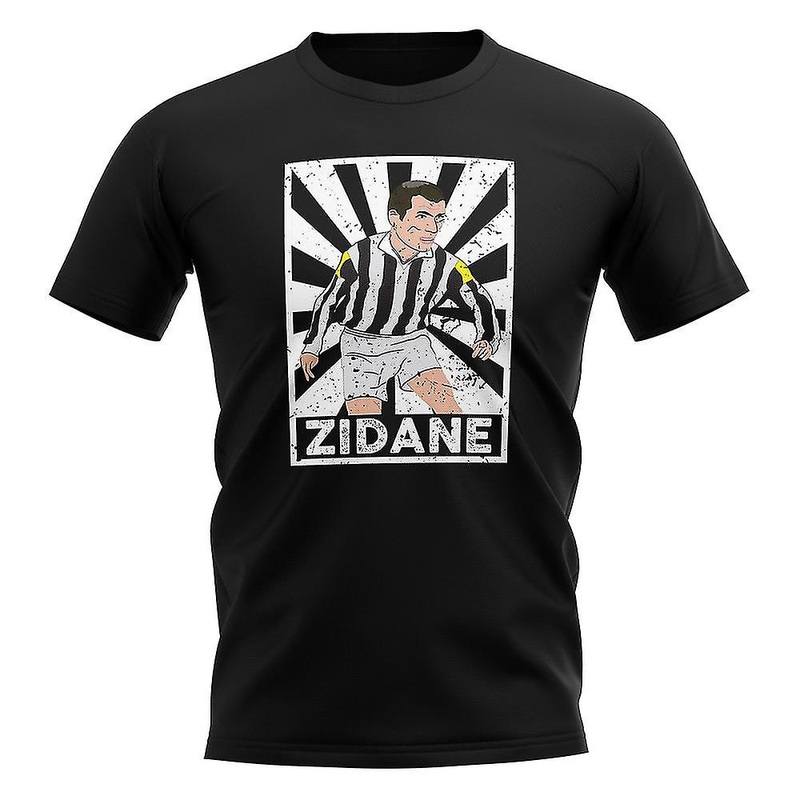 Zinedine Zidane Juventus Legend Series T-Shirt (Black)