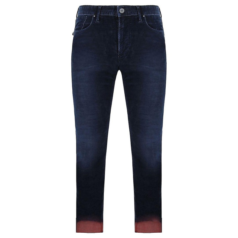 Emporio Armani J06 Slim Fit Low Tight Leg Dark Blue Mens Jeans 6Z1J06 1D0YZ 0941