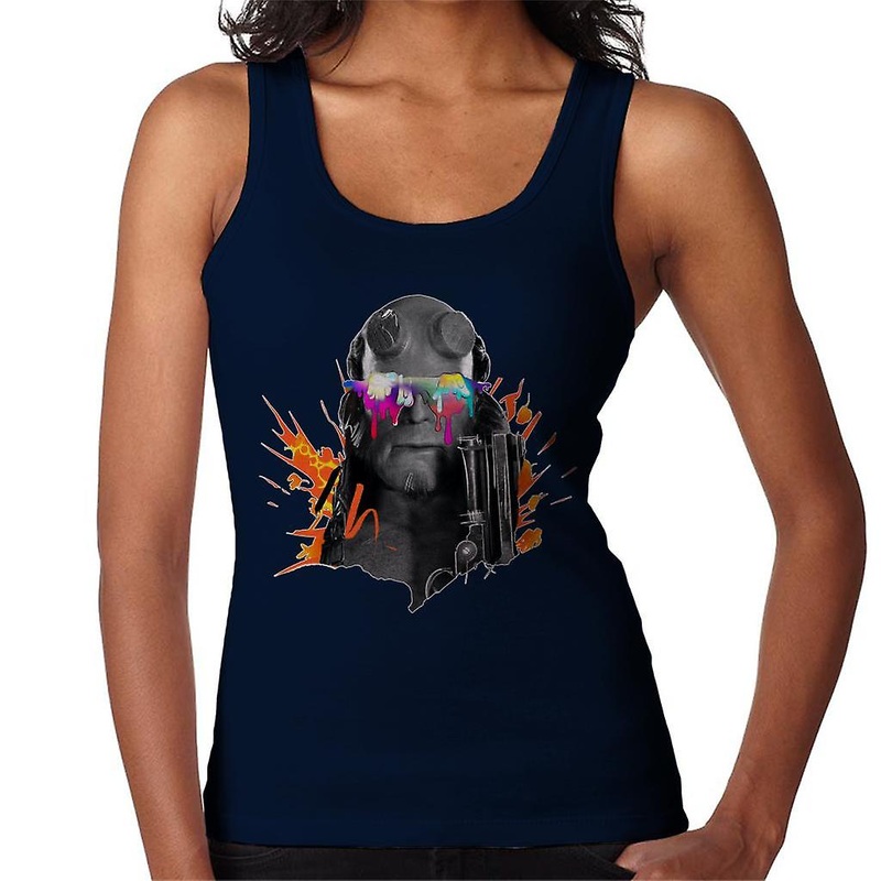 Hellboy II Paint Splatter Women’s Vest