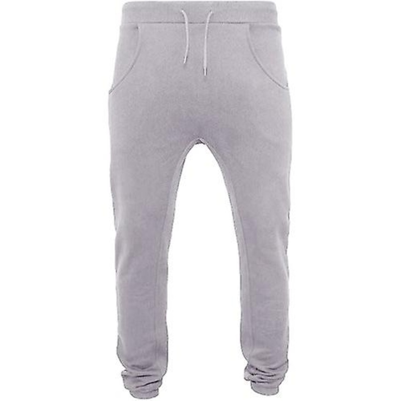 Build Your Brand Mens Heavy Deep Crotch Sweatpants
