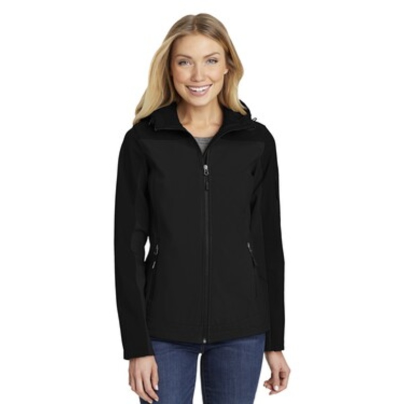Port Authority L335 Women’s Hooded Core Soft Shell Jacket