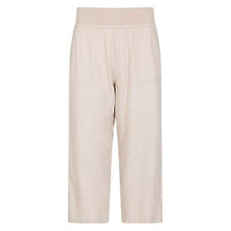 Mountain Warehouse Womens/Ladies Skye Linen Blend Capri
