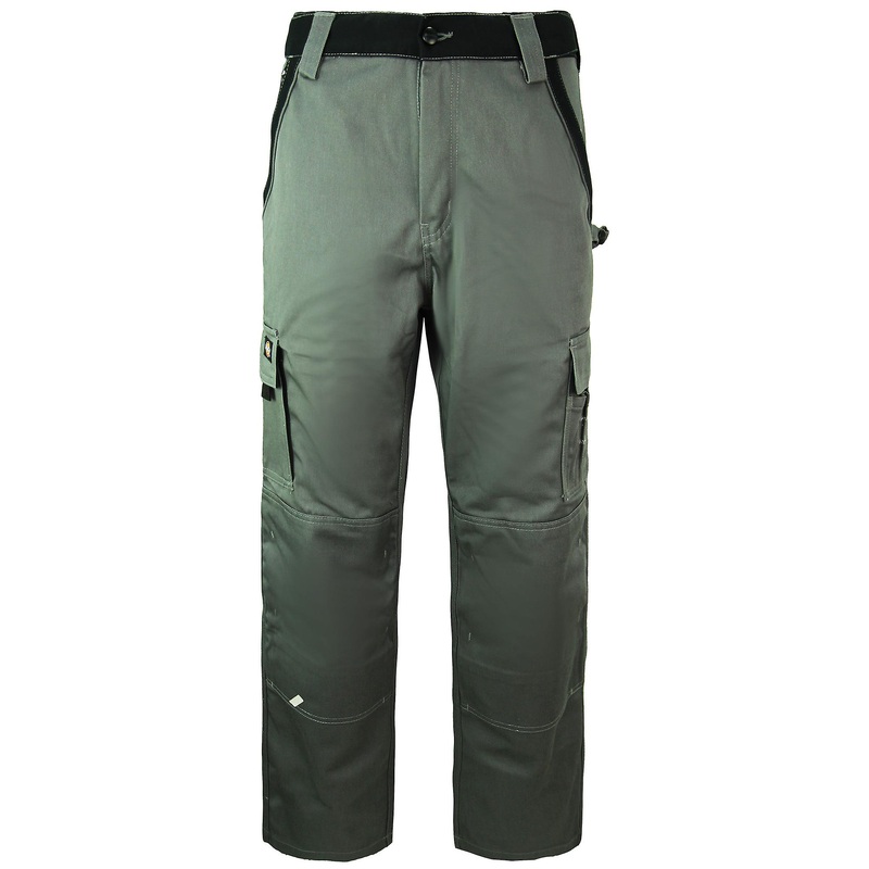 Dickies Industry 2.0 Work Trousers Grey Mens Workwear Pants IN30032 NEWGRY