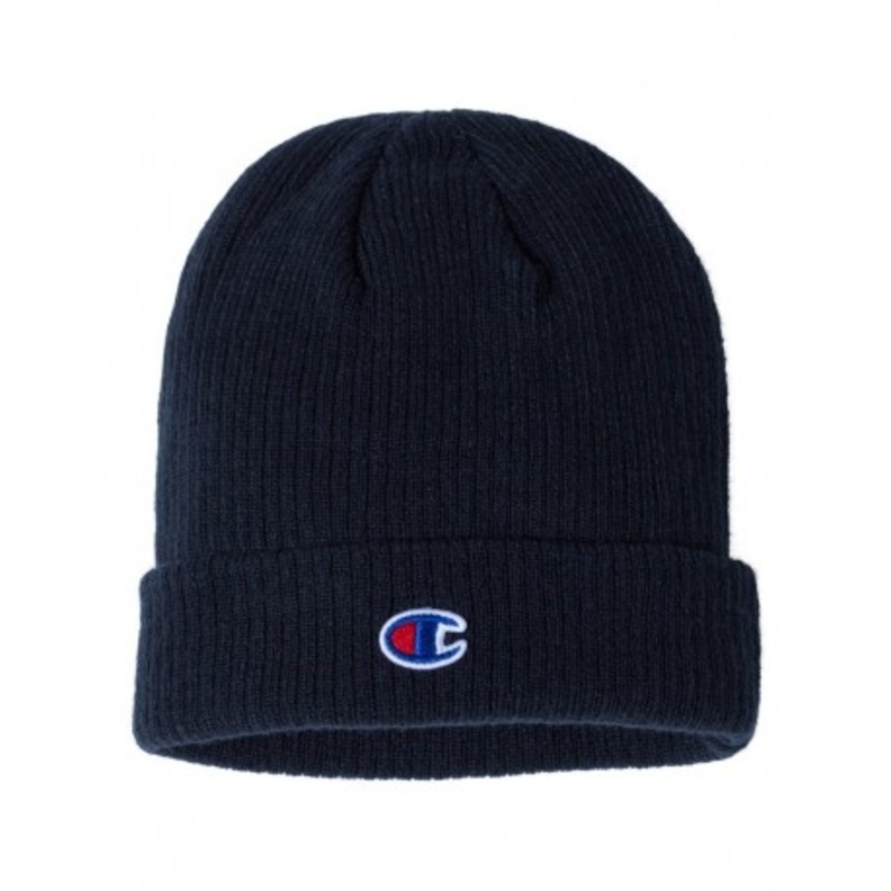 Champion CS4003 Ribbed Cuffed Beanie | Champion CS4003