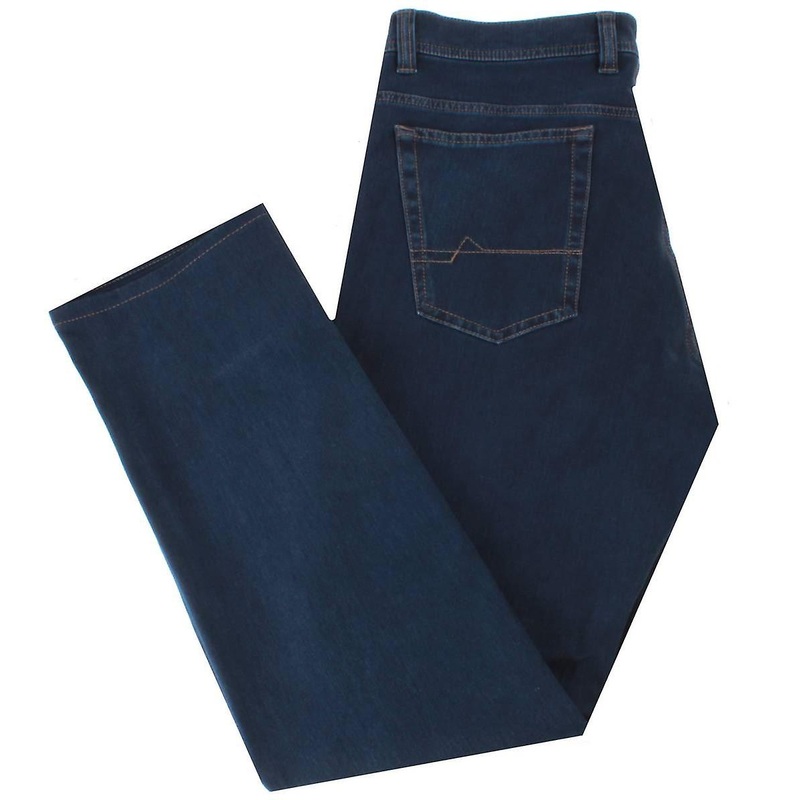 BRUHL York DO Slim Fitting Jeans – Dark Blue