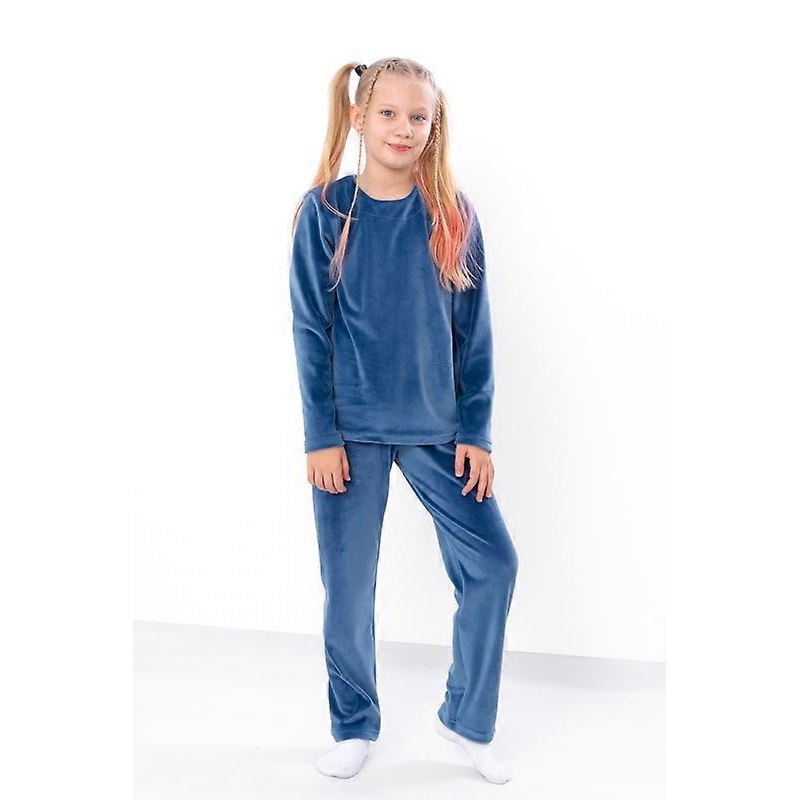 Girls Velour Pajama Set  Warm Plush & Elegant Design,, Winter,  HC 6352-030