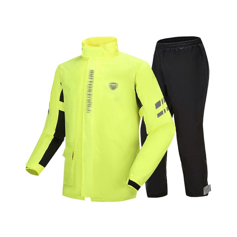Rainwear,rain Gear for Men Work,Motorcycle Rain Suit Rain Jacket and Pants Set