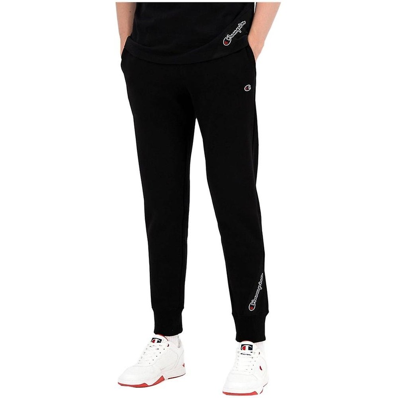 Champion Asymmetric Script Logo 216552KK001NBK training all year men