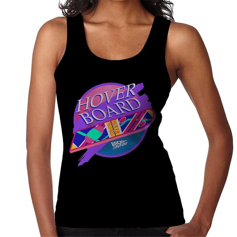 Back to the Future Marty Mcflys Vaporwave Hoverboard Women’s Vest