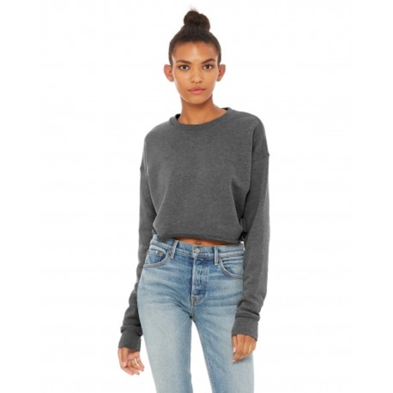 Bella + Canvas B7503 Ladies’ Cropped Fleece Crew | Bella + Canvas B7503