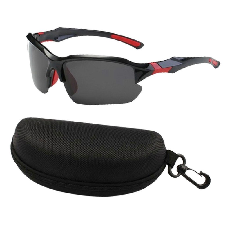 Fahrradbrille, leichte Sonnenbrille fr Damen und Herren, polarisierte Sonnenbrille, SportSonnenbrille fr Outdoor, Grau