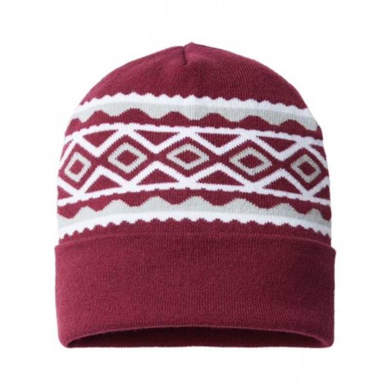 CAP AMERICA RKD12 USA- Made Diamond Cuffed Beanie | CAP AMERICA RKD12