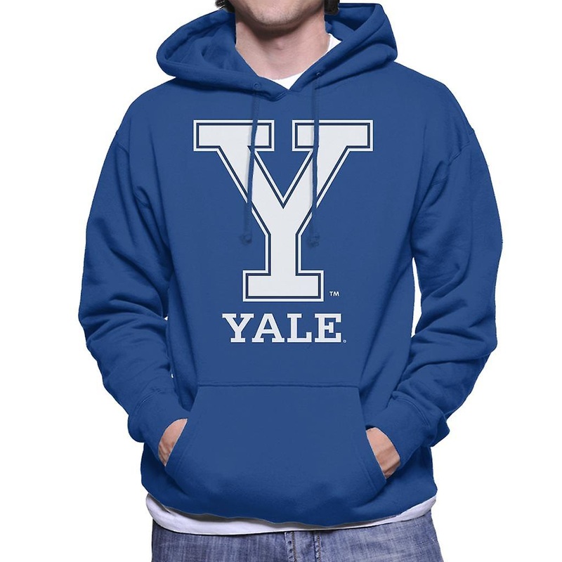Yale University Classic Y Logo Men’s Hooded Sweatshirt