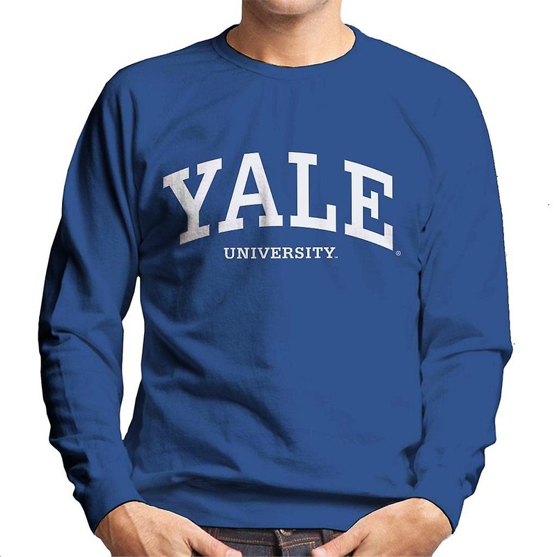 Yale University White Logo Men’s Sweatshirt