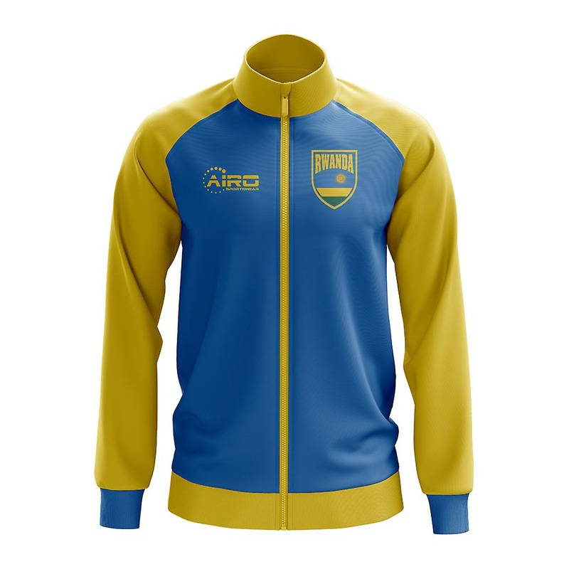 Rwanda Concept Football Track Jacket (Blue) – Kids