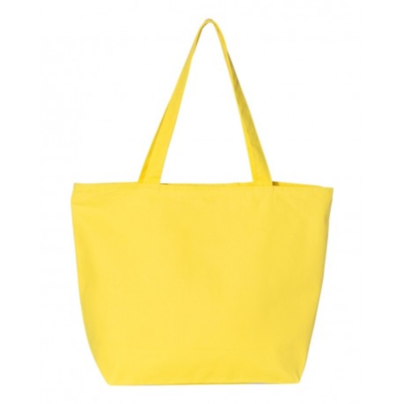 Q-Tees Q611 25L Zippered Tote | Q-Tees Q611