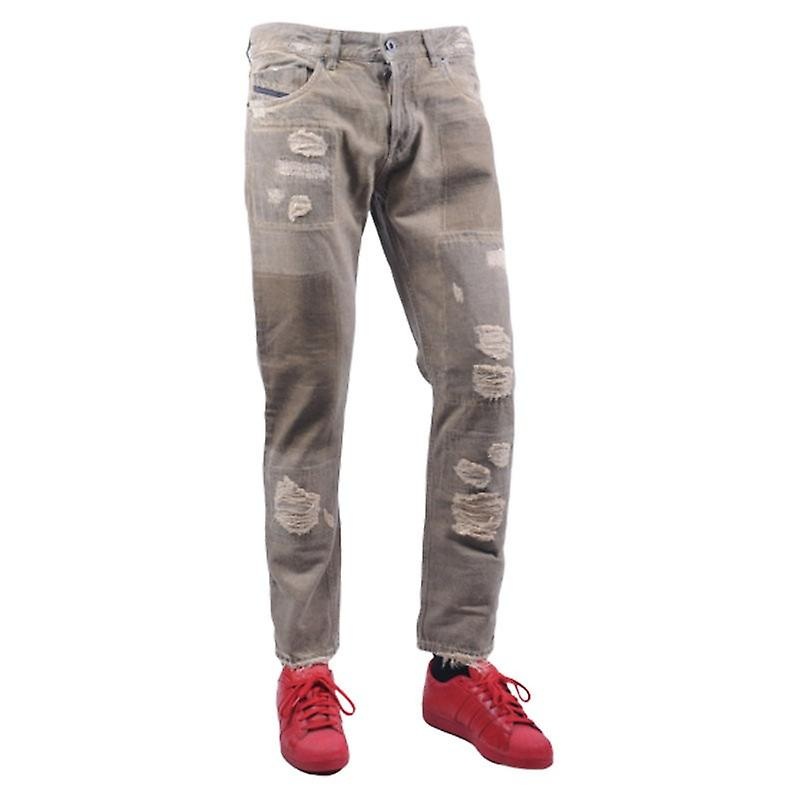 Diesel Black Gold Type-2813b Bg8u8 Mens Denim Jeans Ripped