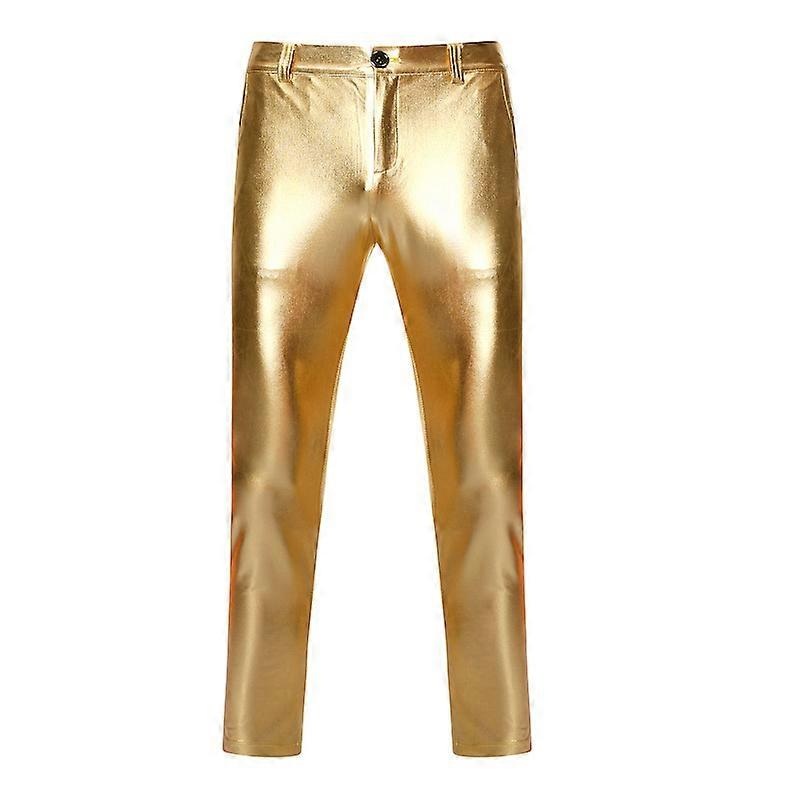 Mens Skinny Shiny Pants, Stage Disco  Pant