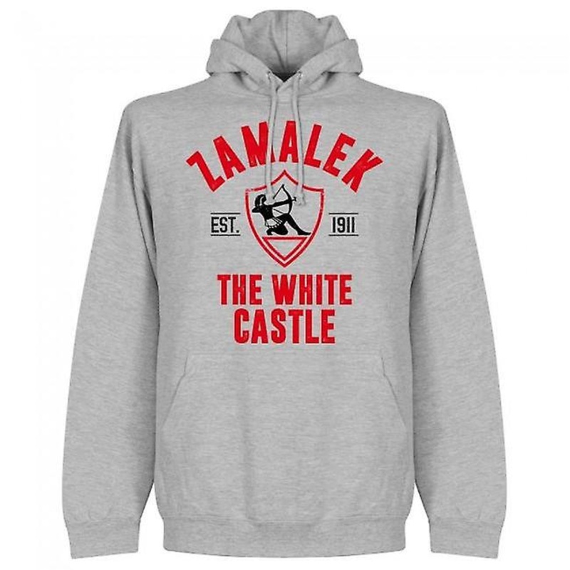 Zamalek Established Hoodie – Grey