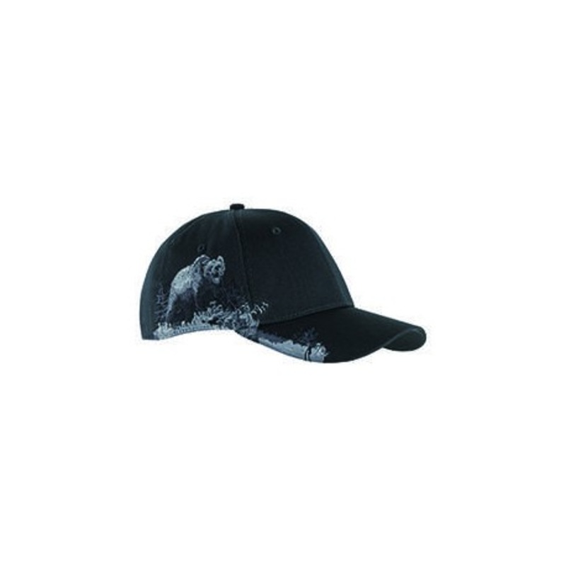 Dri Duck DI3319 Brushed Cotton Twill Grizzly Bear Cap | Dri Duck DI3319