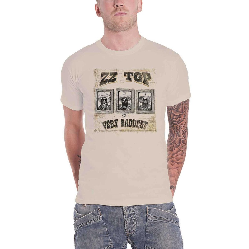 ZZ Top Very Baddest Band Logo T Shirt