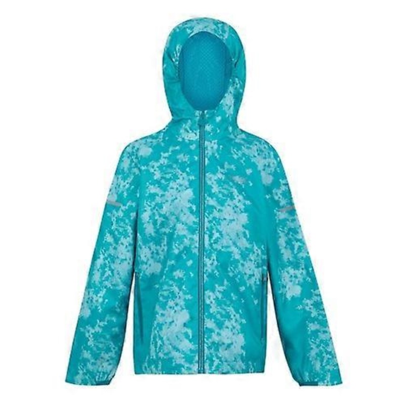 Regatta Childrens/Kids Lever II Abstract Waterproof Jacket