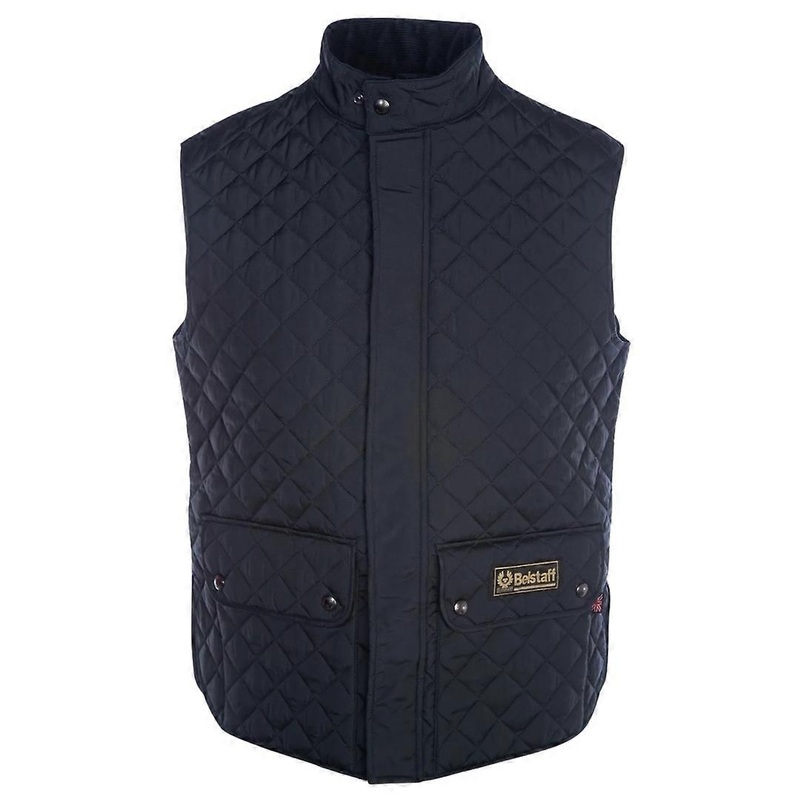 Belstaff Dark Navy Waistcoat Gilet Jacket