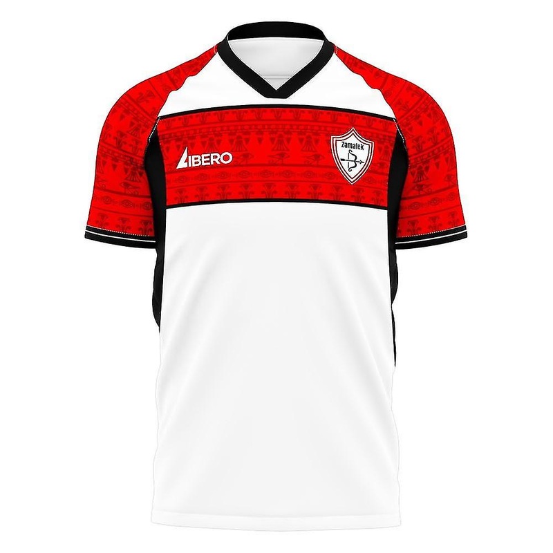 Zamalek 2025-2026 Home Concept Football Kit (Libero) – Little Boys