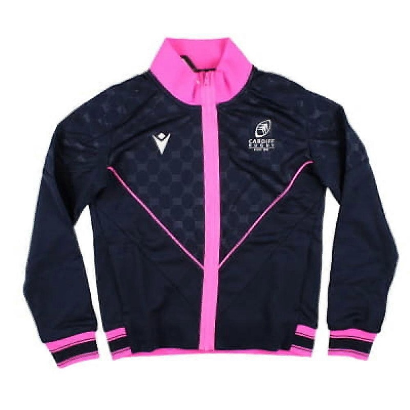 2024-2025 Cardiff Blues Warm Up Anthem Jacket (Navy) – Kids
