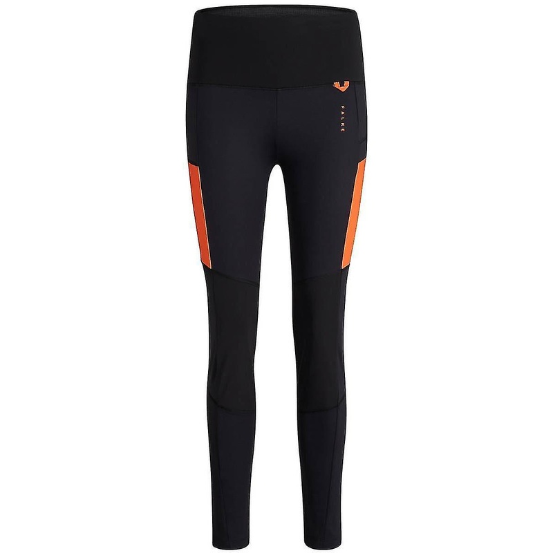 Falke Capsule Trekking Sport Tights – Black/Orange